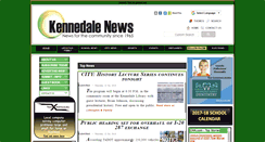 Desktop Screenshot of kennedalenews.com